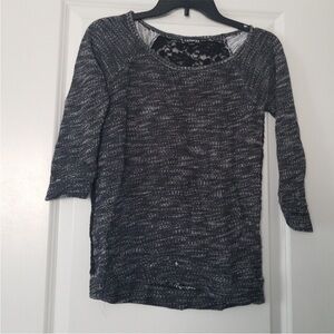 Express lace-back top